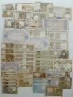 France - Important lot de 58 billets français