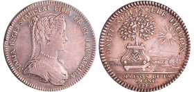 France - Jeton en argent -Marie Lesczinska 1727