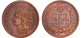 Etats-Unis - Indian head One cent 1870
