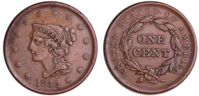 Etats-Unis - Liberty head One cent 1842