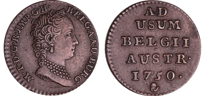 Pays-Bas autrichien - Maria Theresia - Liard 1750 (Antwerp)
SUP
W.1134-VH.825...