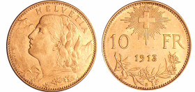Suisse - 10 francs 1913