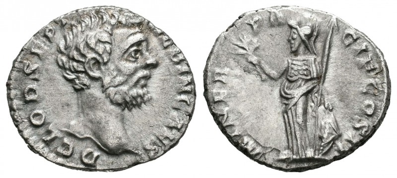 Clodio Albino. Denario. 194 d.C. Roma. (Spink-6144). (Ric-7). Rev.: MINER PACIF ...