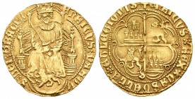 Reino de Castilla y León. Enrique IV (1454-1474). Enrique de la silla. Sevilla. (AbM-667). (Bautista-845.1). (Tauler-188). Anv.: +ENRICVS CARTVS DEI G...