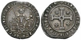 Chipre. Pedro II. Grosso. (1369-1382). Ag. 4,66 g. MBC+. Est...350,00.