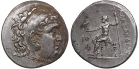 Lykia, Phaselis AR Tetradrachm. Dated CY 119= 199/8 BC. Civic issue in the name and types of Alexander III of Macedon.
16.62g. 32mm. AU/XF. Very attra...