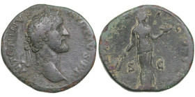 Roman Empire Æ Sestertius - Antoninus Pius (AD 138-161)
22.82g. 33mm. F/F. 