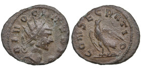 Roman Empire Æ Antoninianus (AD 270-275)
2.37g. 22mm. VF/VF. 