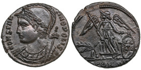 Roman Empire Æ Follis - Constantine I (AD 307-337)
2.69g. 18mm. UNC/UNC. Splendid lustrous exemplar with beautiful brown colour toning. 