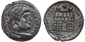Roman Empire Æ Follis - Constantine I (AD 307-337)
2.81g. 19mm. UNC/UNC. Splendid lustrous exemplar with beautiful brown colour toning. 