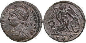 Roman Empire Æ Follis - Constantine I (AD 307-337)
2.04g. 18mm. UNC/UNC. Splendid lustrous exemplar with beautiful brown colour toning. 