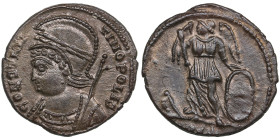 Roman Empire Æ Follis - Constantine I (AD 307-337)
2.53g. 18mm. UNC/UNC. Splendid lustrous exemplar with beautiful brown colour toning. 