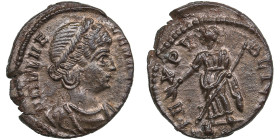 Roman Empire Æ Follis - Helena (mother of Constantine I) (AD 337-340)
1.83g. 15mm. UNC/UNC. Splendid lustrous exemplar with beautiful brown colour ton...