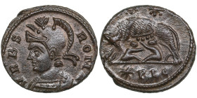 Roman Empire, City Commemorative. AD 330-331. Æ Follis. Struck under Constantine I.
2.39g. 17mm. UNC/UNC. Splendid lustrous exemplar with beautiful br...