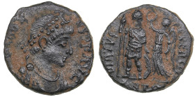 Roman Empire Æ Follis - Constantine II (337-361)
2.58g. 16mm. VF/VF.