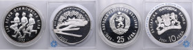 Bulgaria 25 Leva 1990 (XXV Summer Olympics) & 10 Leva 2001 (XIX Winter Olympics) (2)
PROOF.