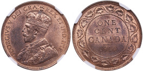 Canada 1 Cent 1916 - NGC MS 64 RB
Splendid luminous exemplar with fine red-brown color toning. KM 21.