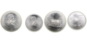 Canada 10 Dollars 1973 & 5 Dollars 1974 - XXI Olympics (2)
UNC. Sold as seen, no return.