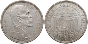 Czechoslovakia 10 Korun 1928 - Tomáš Masaryk
10.03g. UNC/UNC. Splendid lustrous mint state exemplar with elegant light toning. 