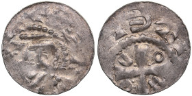Germany Denier / Gittelde - Anonymous (1020-1040)
0.75g. AU/UNC. Beautiful lustrous exemplar. Dbg. 1174 var.