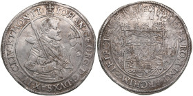 Germany, Saxony Taler 1623
28.92g. XF/AU. Some luster. DAV 7601.