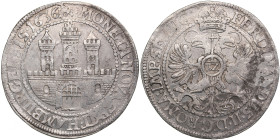 Germany, Hamburg Taler 1636
28.64g. AU/XF. Some luster. GAED. 467. DAV. 5365.