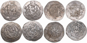 Arab-Sassanian, Tabaristan AR Hemidrachm - Anonymous “APZWT” (“Afzut”) type (AD 780-793) (4)
Mostly UNC.