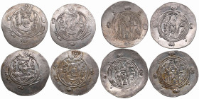 Arab-Sassanian, Tabaristan AR Hemidrachm - Anonymous “APZWT” (“Afzut”) type (AD 780-793) (4)
Mostly UNC.