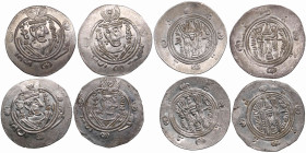 Arab-Sassanian, Tabaristan AR Hemidrachm - Anonymous “APZWT” (“Afzut”) type (AD 780-793) (4)
Mostly UNC.