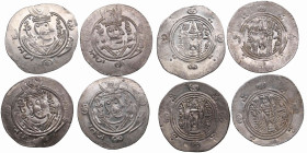 Arab-Sassanian, Tabaristan AR Hemidrachm - Anonymous “APZWT” (“Afzut”) type (AD 780-793) (4)
Mostly UNC.