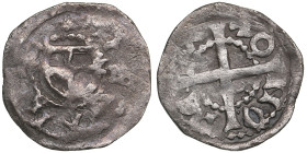 Reval Pfennig ND - Gisbrecht von Ruttenberg (1424-1433)
0.35g. VF/VF. Haljak 73 4R. Extremely rare!
