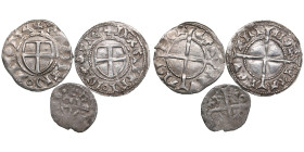Reval Schilling ND & Pfennig ND - Gisbrecht von Ruttenberg (1424-1433) (3)
Haljak 66d (var) rare, 66d, 74. 