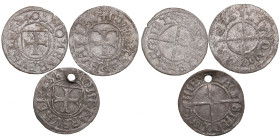 Reval Schilling 1538, 1540, 1541 - Hermann Brüggenei-Hasenkamp (1535-1549) (3)
Various condition.