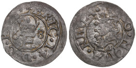 Reval, Sweden Schilling 1568 - Erik XIV (1560-1568)
0.91g. AU/XF. Haljak 1190. SB 34.