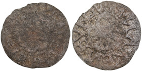 Arensburg, Denmark Schilling ND - Duke-Bishop Magnus (1560-1578)
0.50g. VG/F. The Bishopric of Ösel-Wiek. Rare!