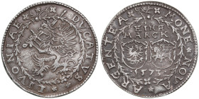 Dahlen, Poland Mark 1573 Museum Copy
7.12g. 32mm. 925 silver. Sold as seen, no return.