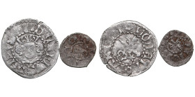 Dorpat Schilling ND & Lübische (Pfennig) ND - Dietrich IV Resler (1413-1441) (2)
Haljak 536, 525b.