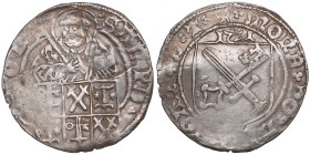 Dorpat Ferding 1521 - Johannes V Blankenfeld (1518-1527)
2.80g. VF/VF. Small deformation. Haljak 596 7R. Extremely rare issue!