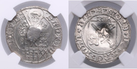 Dorpat Ferding 1521 - Johannes V Blankenfeld (1518-1527) - NGC AU 58
TOP POP, the highest graded in NGC census. Fantastic lustrous exemplar near mint ...