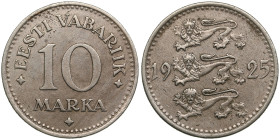 Estonia 10 Marka 1925
6.22g. VF/XF. 