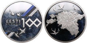 Estonia Medal - Eesti 100
26.64g. 39mm. PROOF.