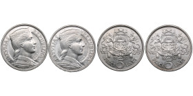 Latvia 5 Lati 1932 (2)
Various condition. 
