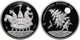 Latvia 1 Lats 2009 - Christmas tree
22.01g. PROOF.