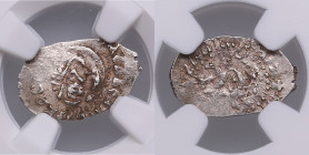 Russia, Ryazan AR Denga - Vasily Ivanovich (1456-1462) - NGC AU 53
TOP POP, only. The highest graded in NGC census. Gorgeous lustrous specimen. Obv. H...