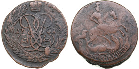 Russia 2 Kopecks 1761
21.49g. VF/VF. Bitkin 475.