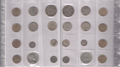 Lot of coins: Estonia, Russia, USSR, Germany, Latvia, France, Hungary (21)
Various condition. Sold as seen, no return.