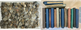 Big collection collection - Various countries (16 albums +)
Very interesting lot. World coins, also a lot of Russia, USSR, Germany, Finland etc. Mostl...