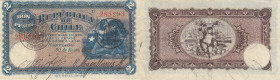 Chile 2 Pesos 1922
VF. Pick 58.