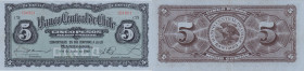 Chile 5 Pesos 1929
XF. Pick 82.