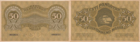 Estonia 50 Marka 1919
XF. Pick 55a.